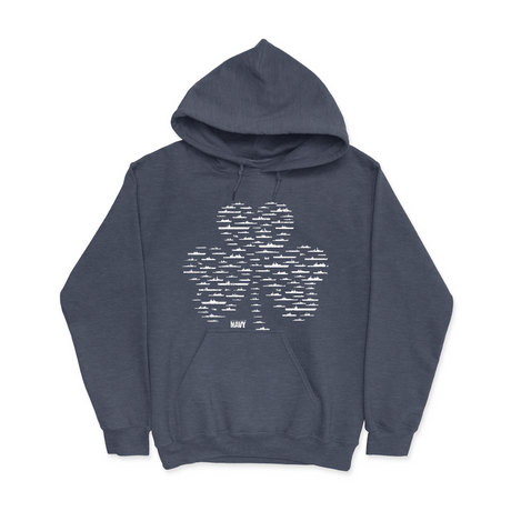 Mens Small Heather Sport Dark Navy Style_Hoodie
