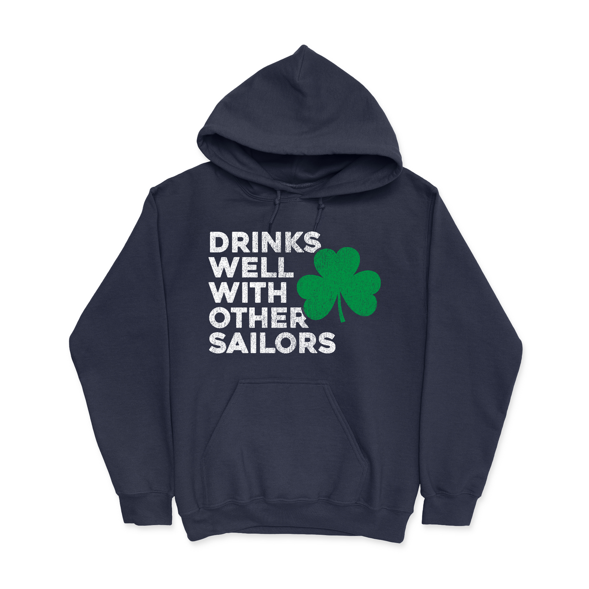 Mens Small Navy Style_Hoodie