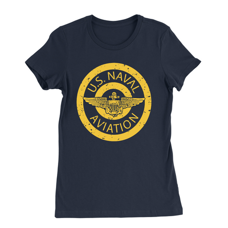 Womens Small Navy Style_T-Shirt
