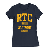 Womens Small Navy Style_T-Shirt
