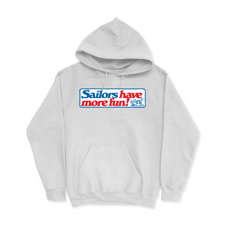 Mens Small White Style_Hoodie