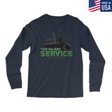 Mens Small Navy Style_Long Sleeve