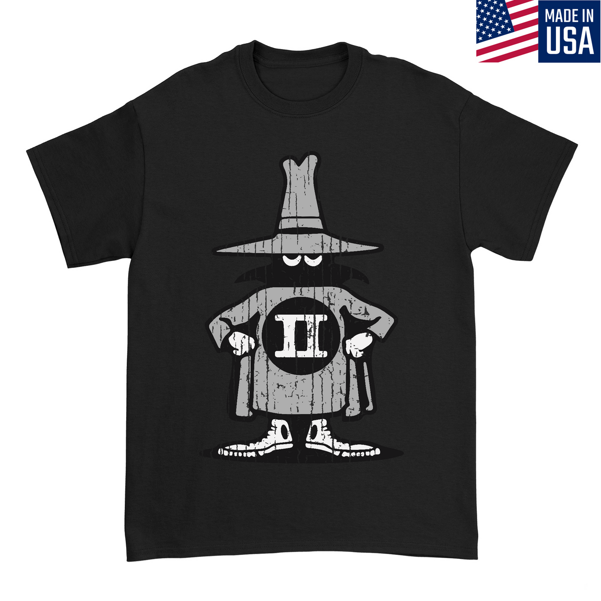 Mens Small Black Style_T-Shirt