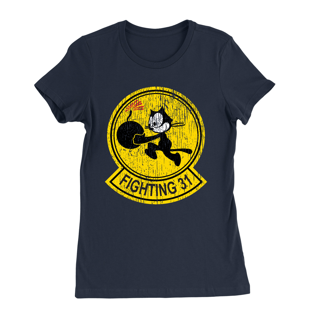 Womens Small Navy Style_T-Shirt