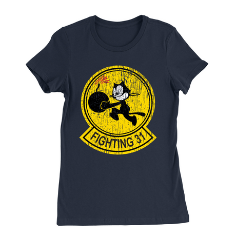 Womens Small Navy Style_T-Shirt