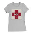 Womens Small Solid Athletic Grey Style_T-Shirt