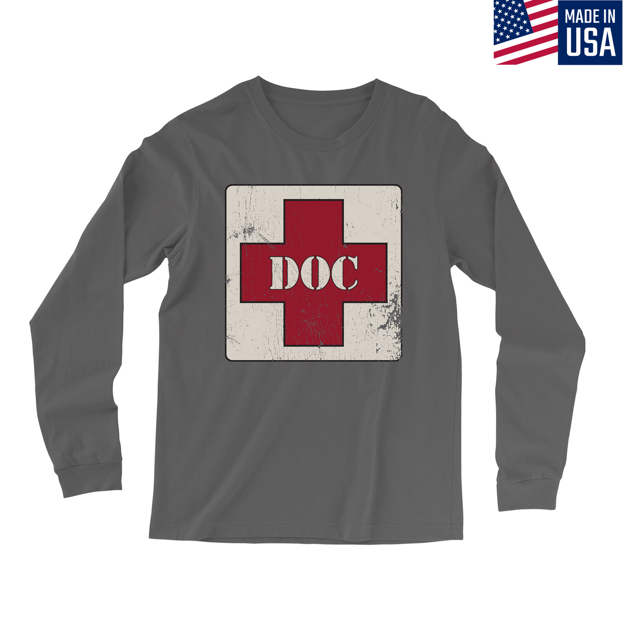 Mens Small Charcoal Style_Long Sleeve