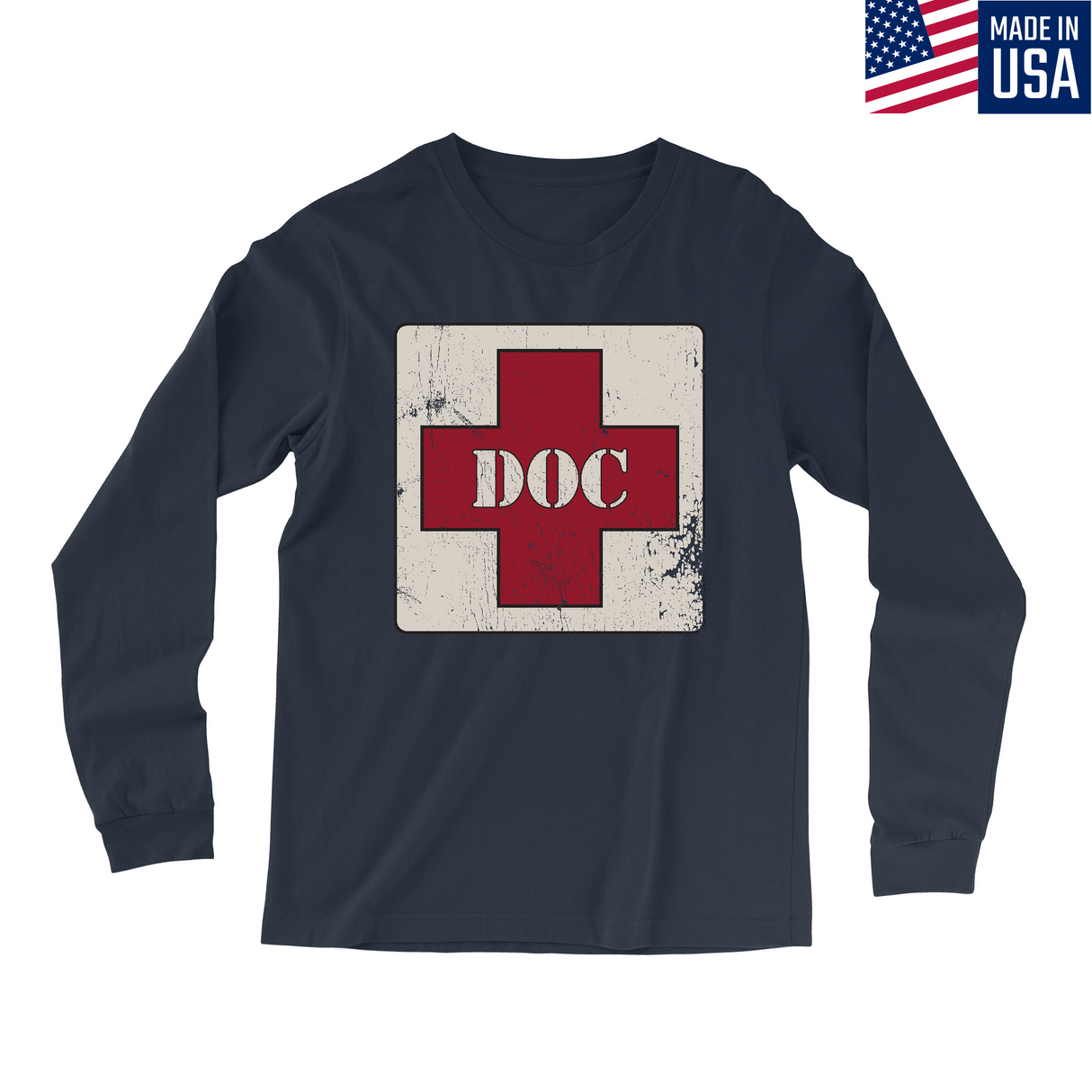 Mens Small Navy Style_Long Sleeve