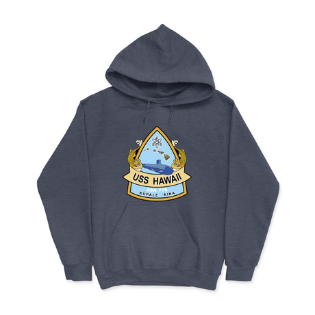 Mens Small Heather Sport Dark Navy Style_Hoodie