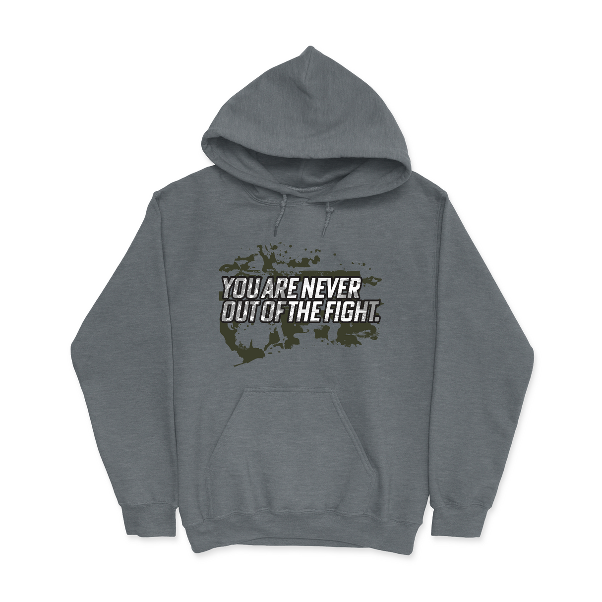 Mens Small Graphite Heather Style_Hoodie