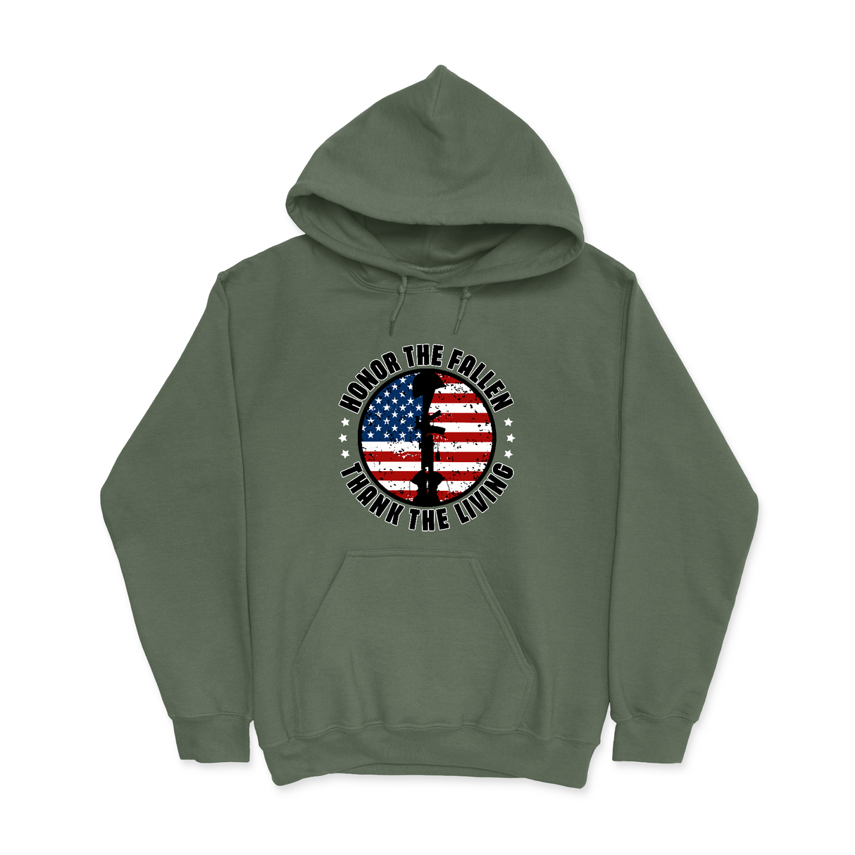 Mens Small Military Green Style_Hoodie