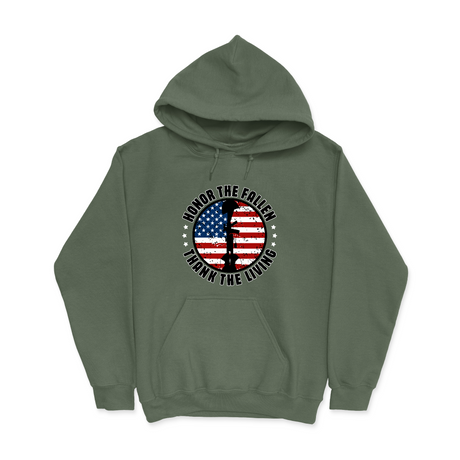 Mens Small Military Green Style_Hoodie