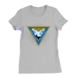 Womens Small Solid Athletic Grey Style_T-Shirt