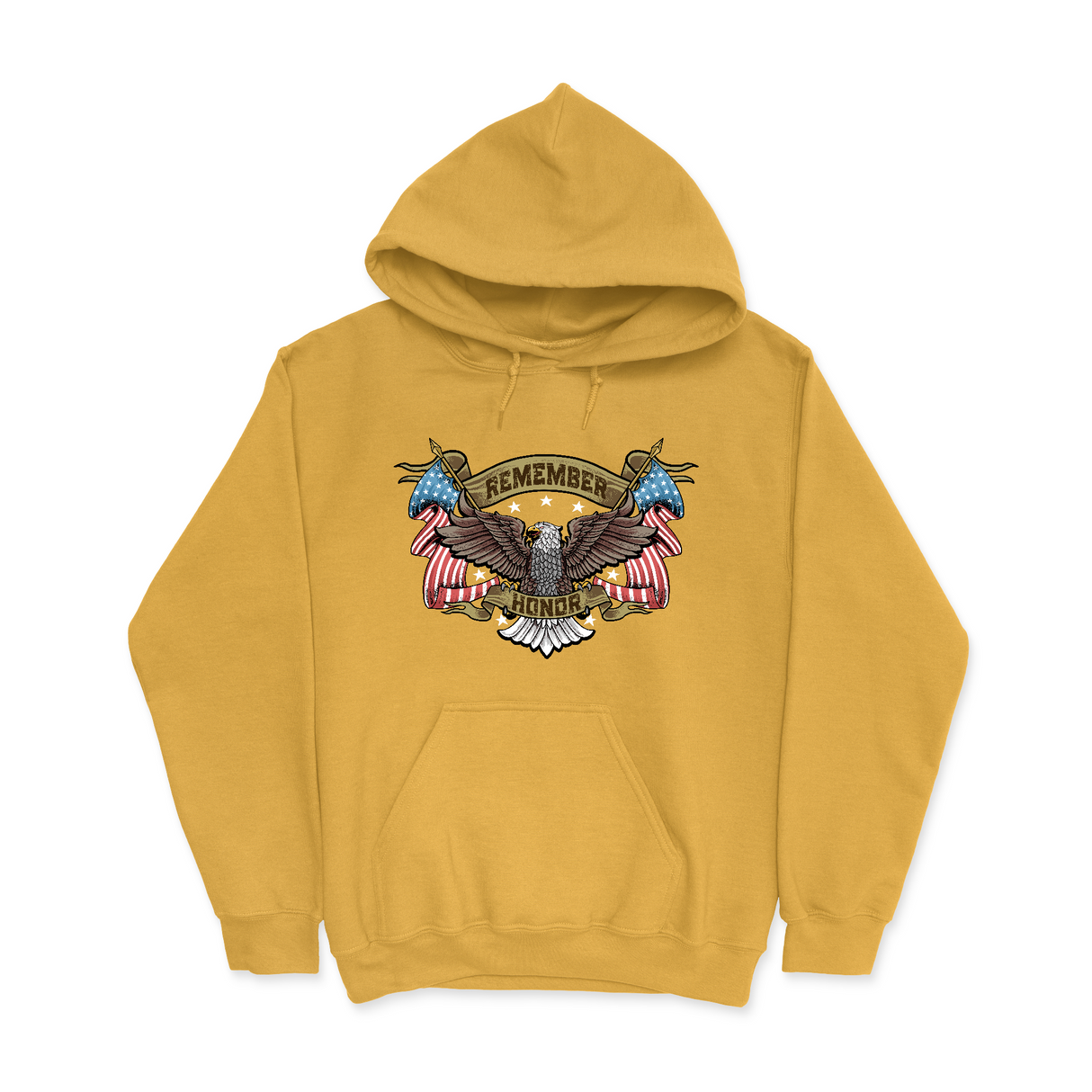Mens Small Yellow Style_Hoodie