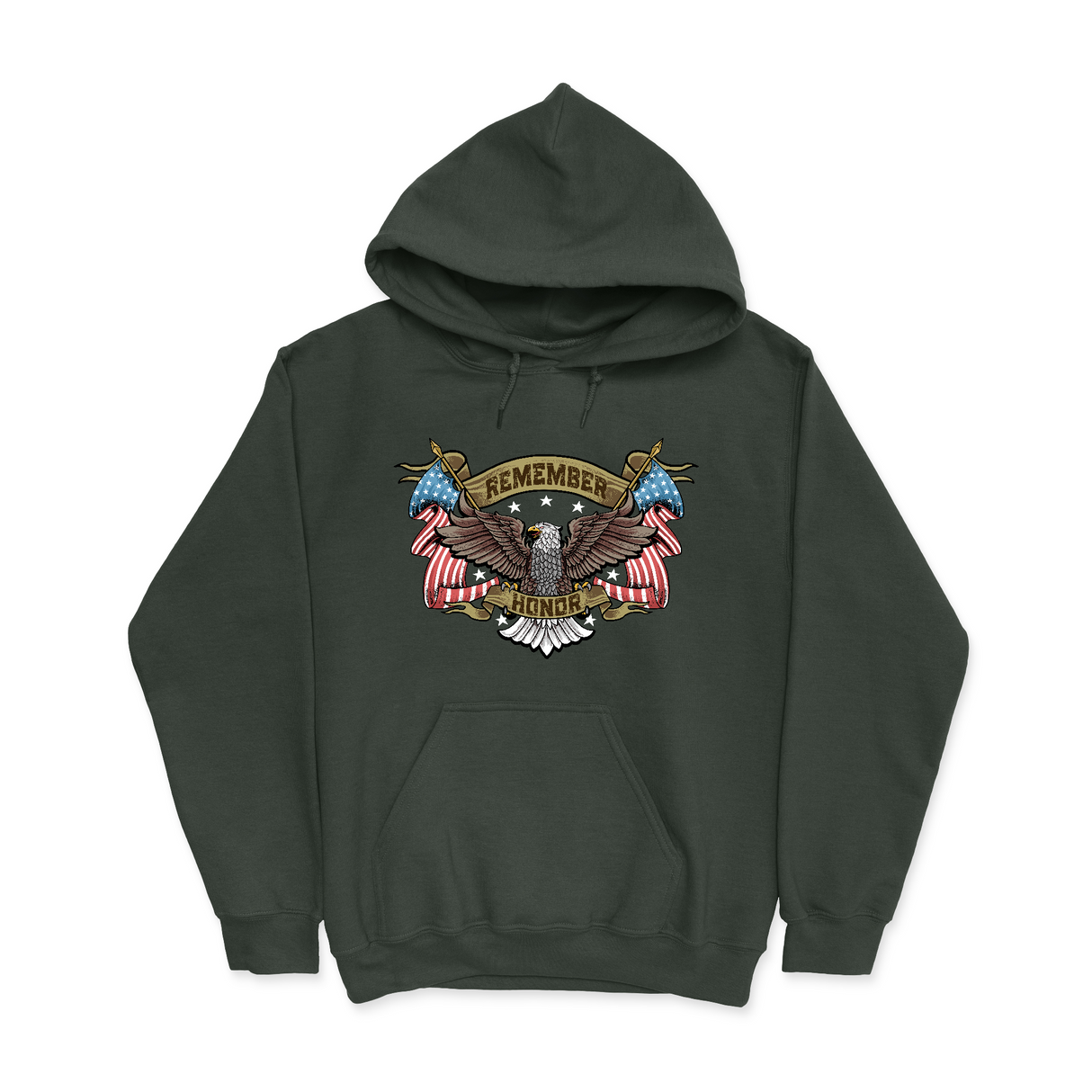 Mens Small Forest Green Style_Hoodie