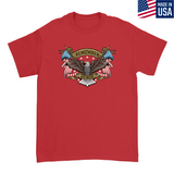 Mens Small Red Style_T-Shirt