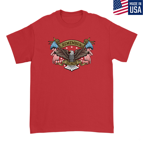 Mens Small Red Style_T-Shirt