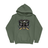 Mens Small Military Green Style_Hoodie
