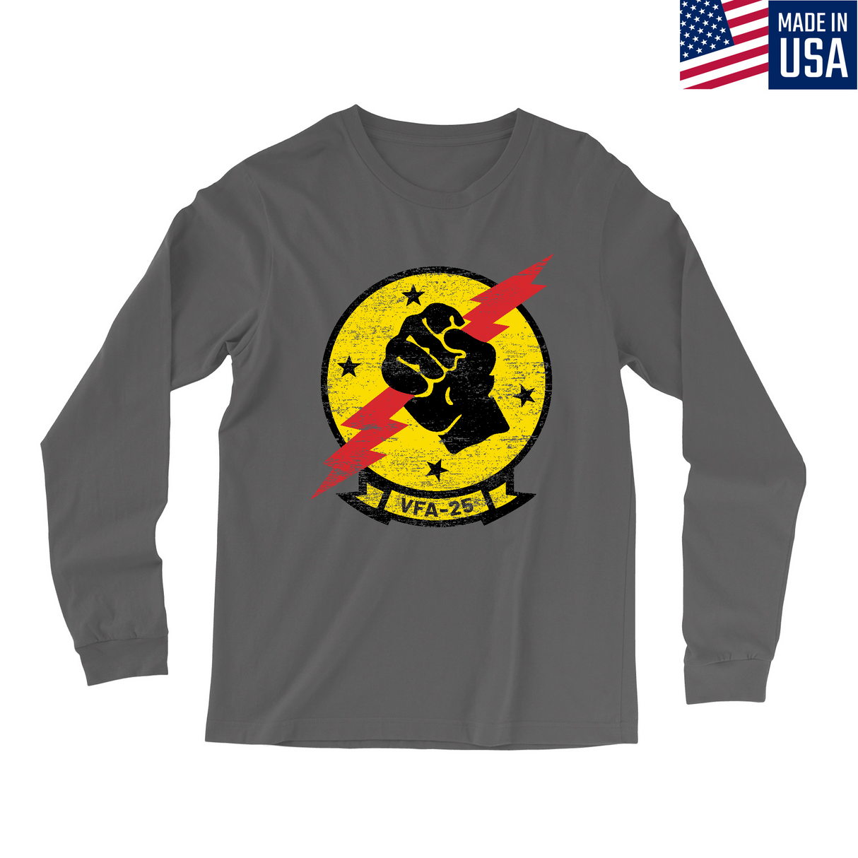 Mens Small Charcoal Style_Long Sleeve