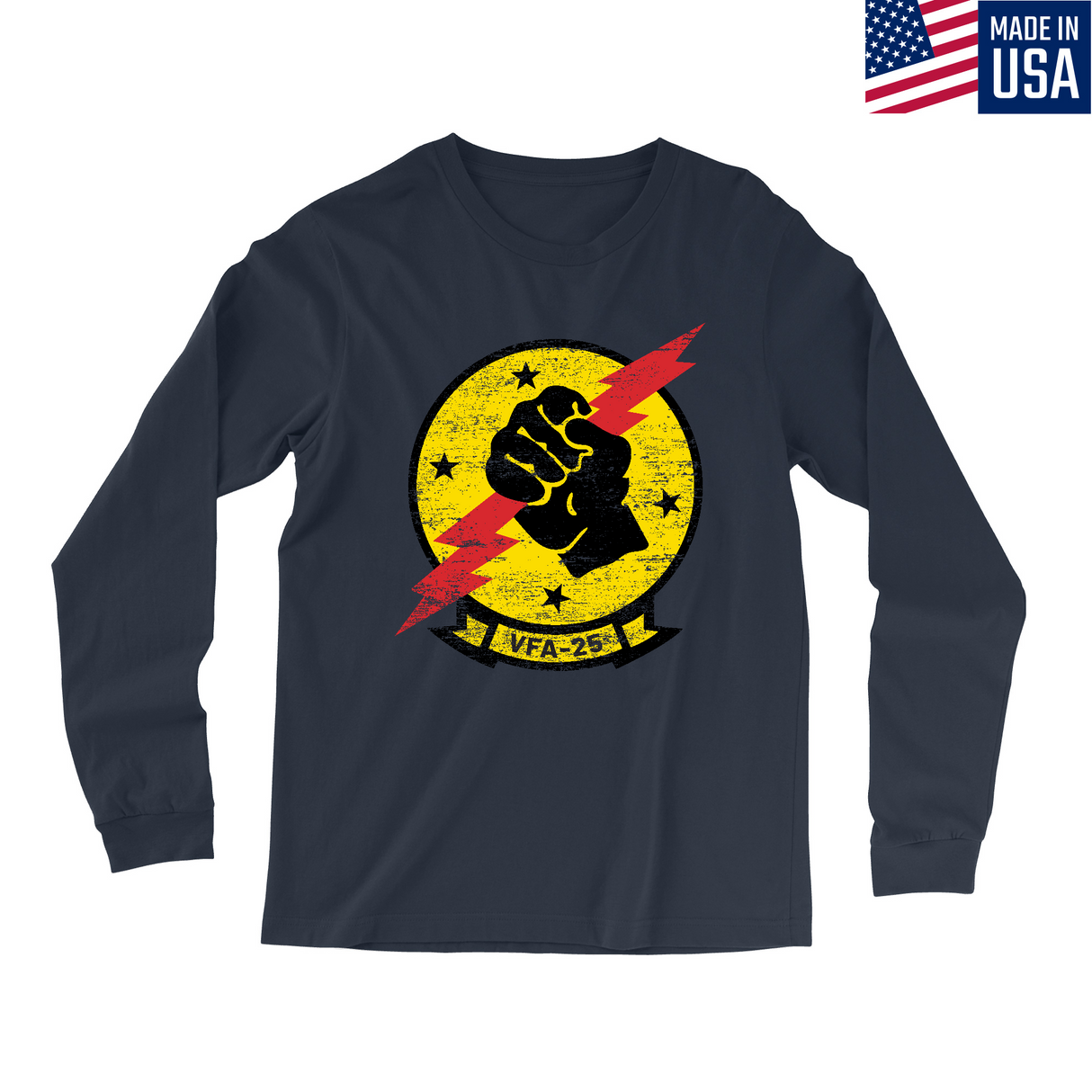 Mens Small Navy Style_Long Sleeve