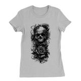 Womens Small Solid Athletic Grey Style_T-Shirt