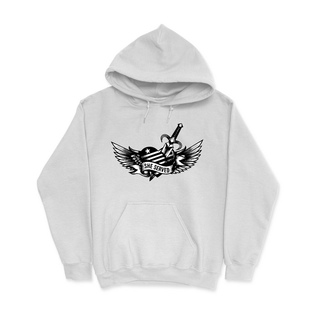 Mens Small White Style_Hoodie