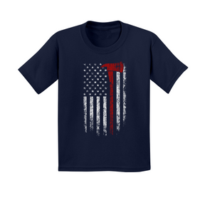 Kids Small Navy Style_T-Shirt