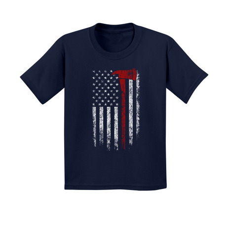 Kids Small Navy Style_T-Shirt