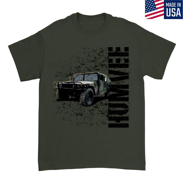 Mens Small Military Green Style_T-Shirt