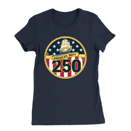 Womens Small Navy Style_T-Shirt