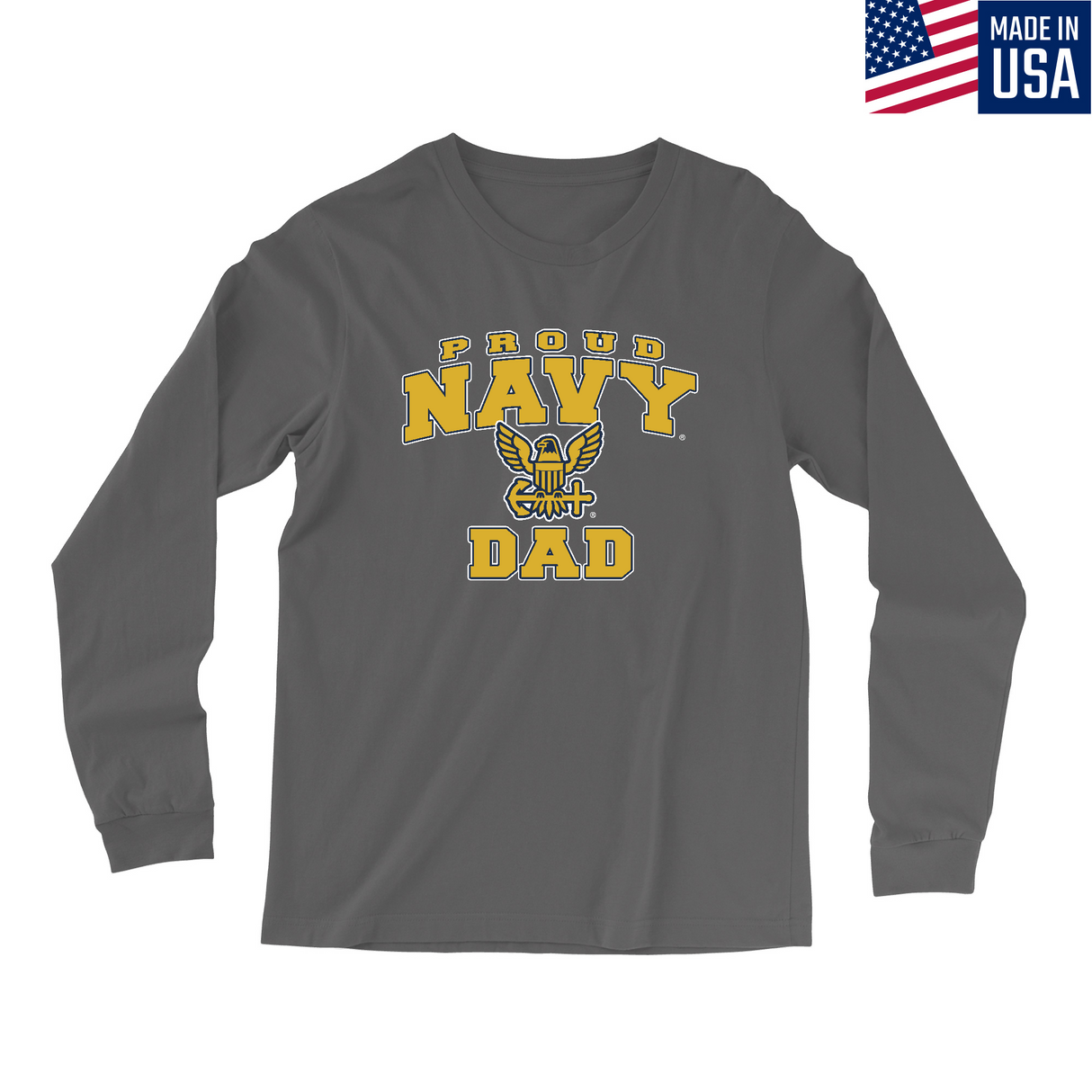 Mens Small Charcoal Style_Long Sleeve