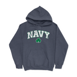 Mens Small Heather Sport Dark Navy Style_Hoodie
