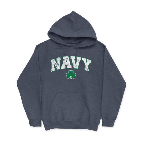 Mens Small Heather Sport Dark Navy Style_Hoodie