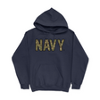 Mens Small Navy Style_Hoodie