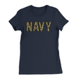 Womens Small Navy Style_T-Shirt