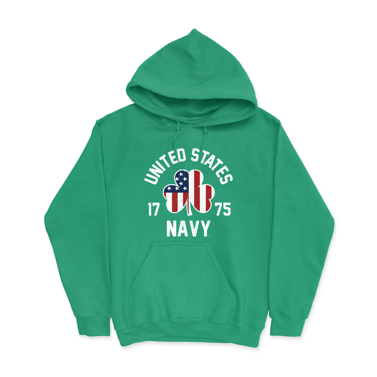 Mens Small Irish Green Style_Hoodie