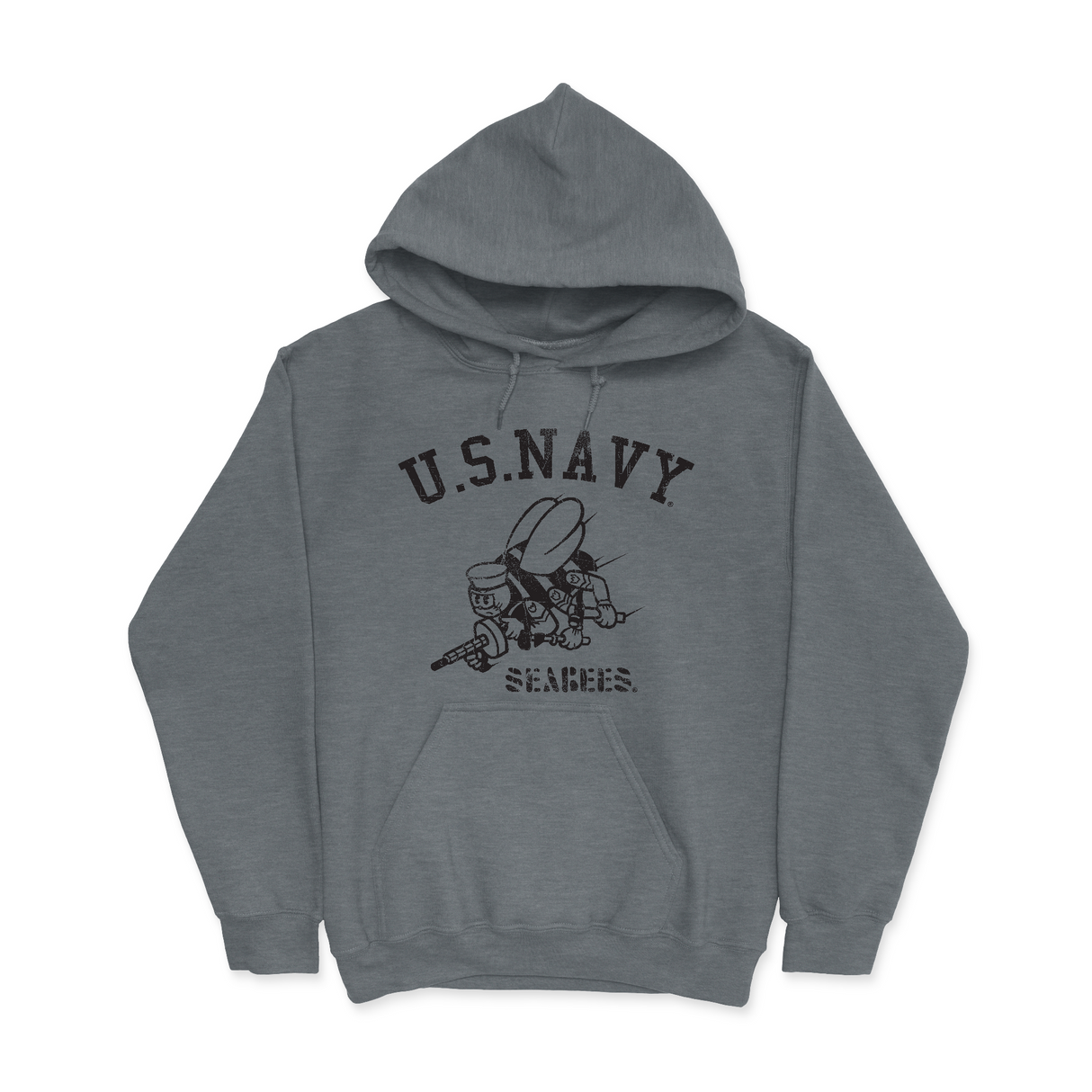 Mens Small Graphite Heather Style_Hoodie