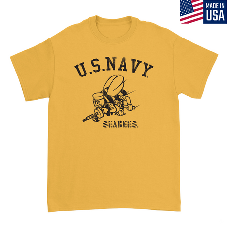 Mens Small Yellow Style_T-Shirt
