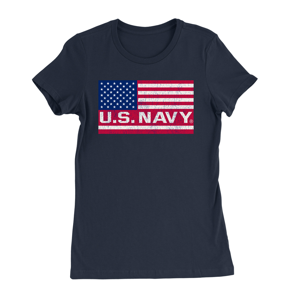 Womens Small Navy Style_T-Shirt