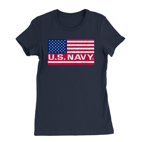 Womens Small Navy Style_T-Shirt