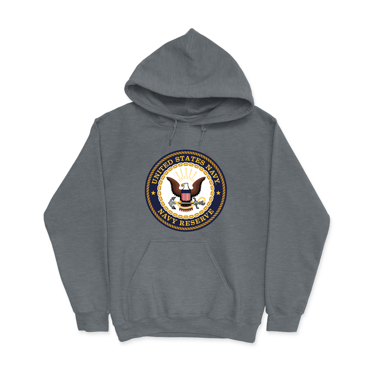 Mens Small Graphite Heather Style_Hoodie