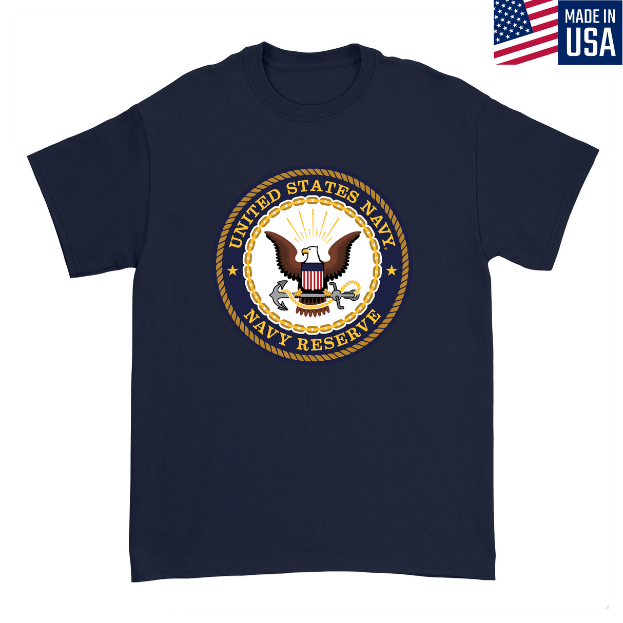 Mens Small Dark Navy Style_T-Shirt