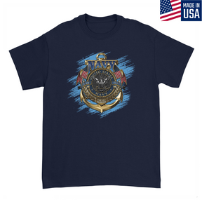 Mens Small Dark Navy Style_T-Shirt