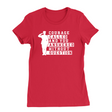 Womens Small Red Style_T-Shirt