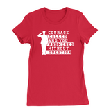 Womens Small Red Style_T-Shirt