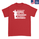 Mens Small Red Style_T-Shirt