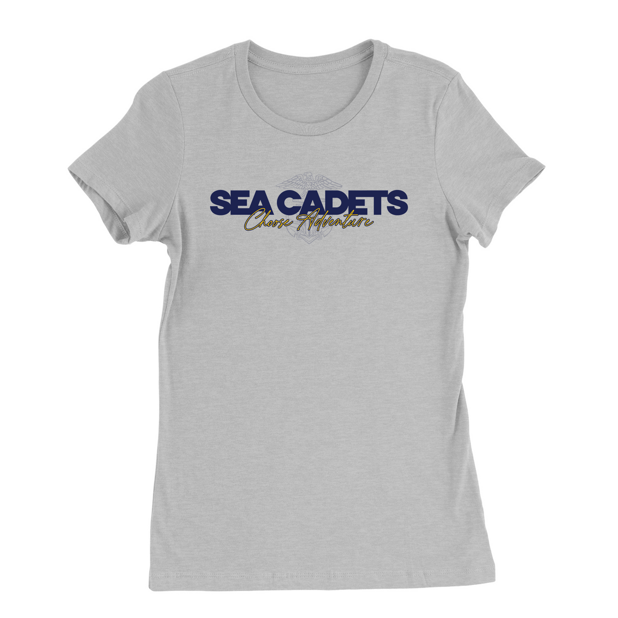 Womens Small Solid Athletic Grey Style_T-Shirt