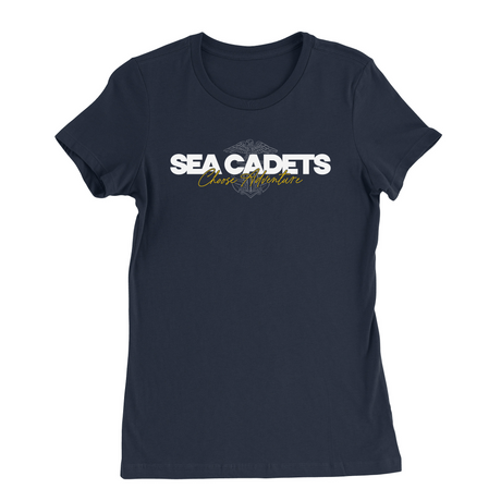Womens Small Navy Style_T-Shirt