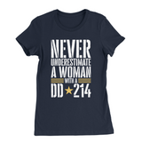 Womens Small Navy Style_T-Shirt