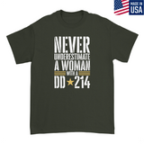 Mens Small Military Green Style_T-Shirt